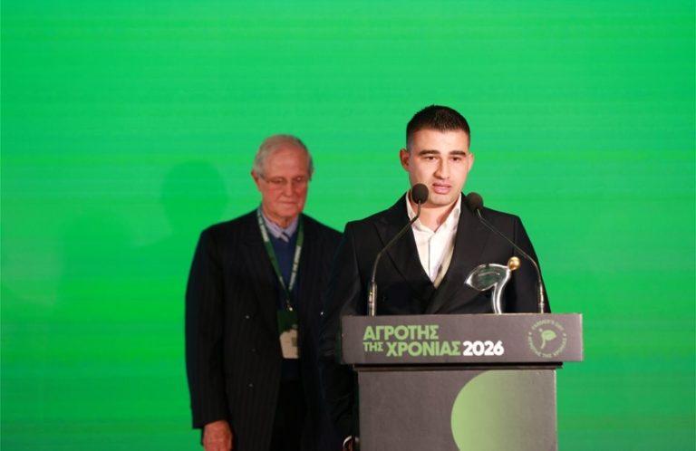 Αγρότης της χρονιάς ο Κ. Κωστούλης από τη Χάλκη Λάρισας