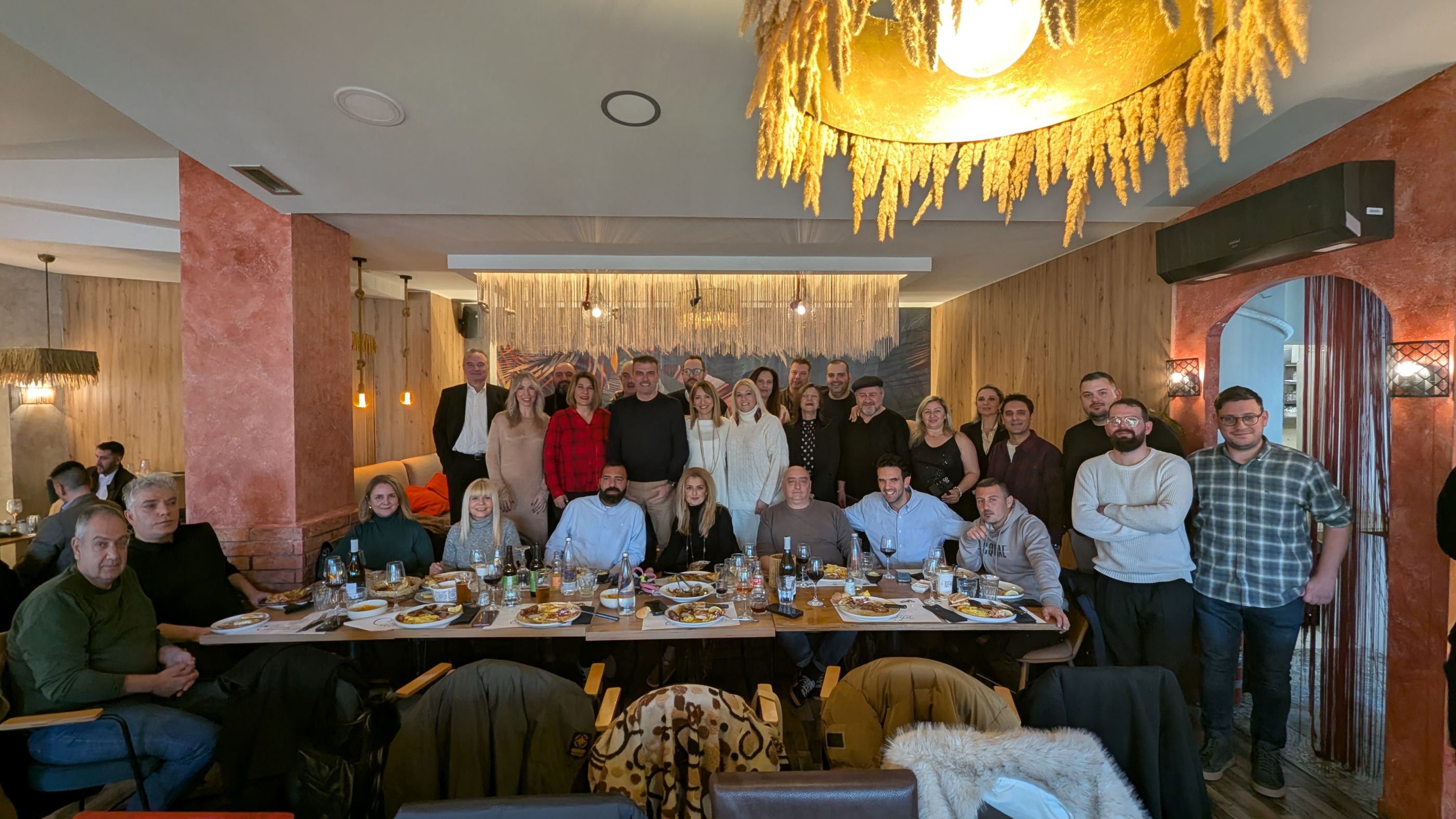 Συνάντηση του Δημάρχου Λαρισαίων Θανάση Μαμάκου με τους δημοσιογράφους και τους εκπροσώπους των Μέσων Μαζικής Ενημέρωσης της πόλης