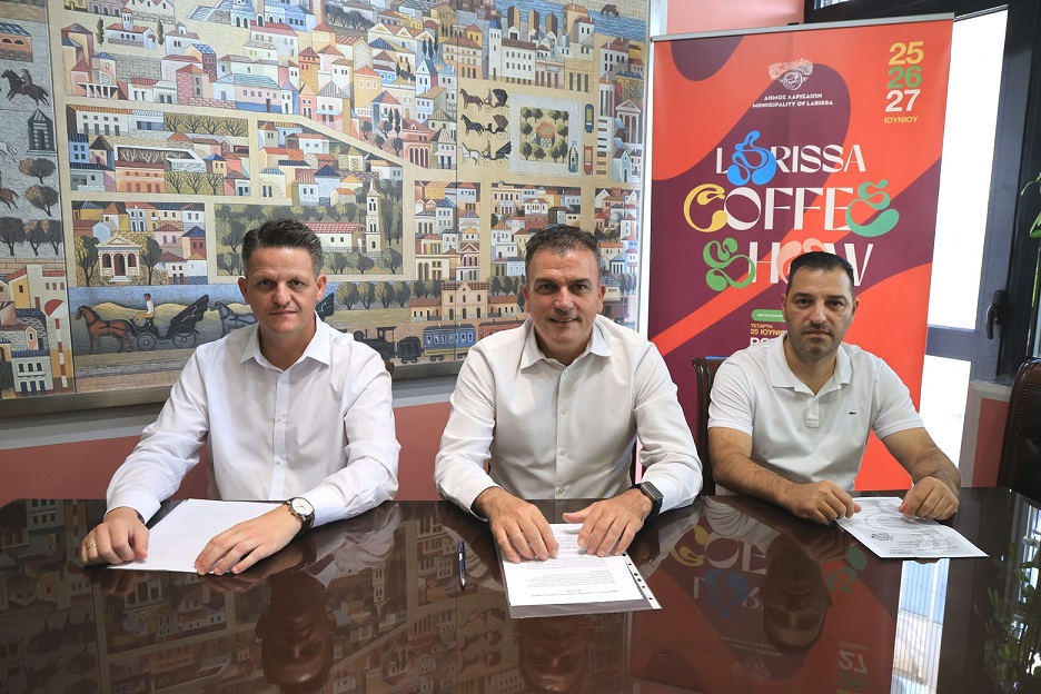 Larissa Coffee Show 2:  Έναρξη την Τετάρτη με Σάκη Ρουβά
