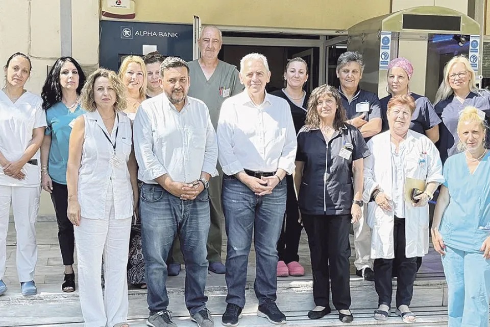 Καλύτερες υπηρεσίες με τη συνδετήρια πτέρυγα στο ΓΝΛ