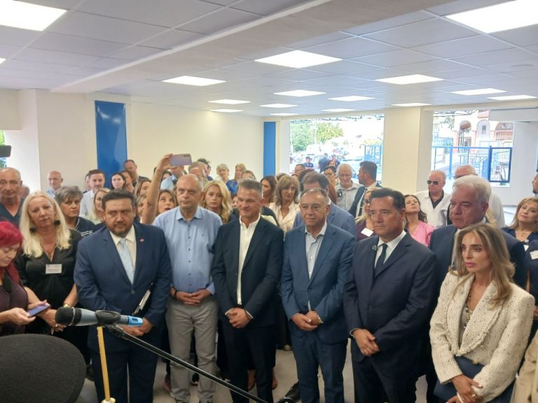 Άδ. Γεωργιάδης από τη Λάρισα: «Αναβαθμίζουμε το ΕΣΥ Κάποιοι έλεγαν ότι το Νοσοκομείο θα κλείσει»